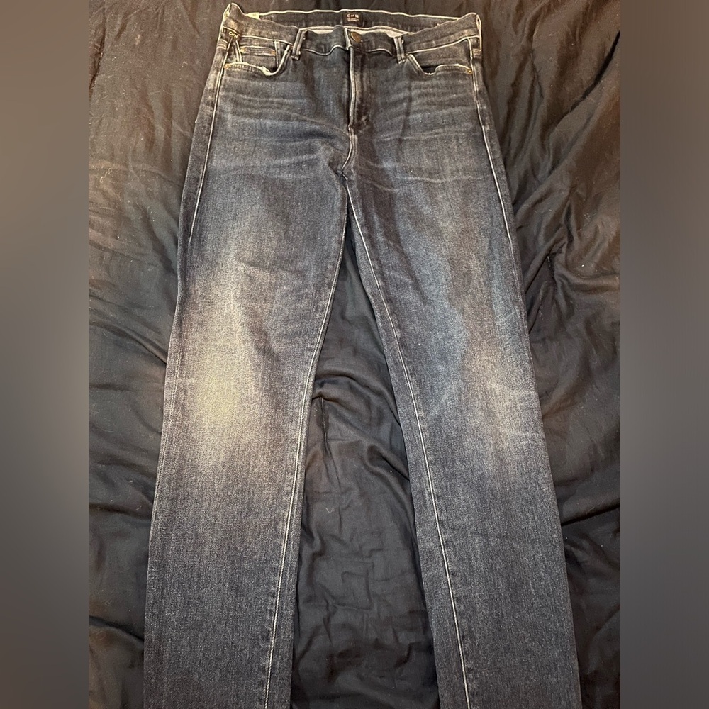 Citizens Of Humanity Rocket High Rise Skinny Jean Medium Wash Cotton Denim Fly - Picture 4 of 15